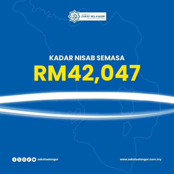 NISAB TERKINI ZAKAT SELANGOR